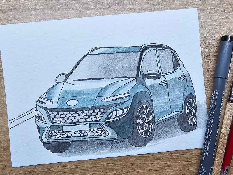 화방넷드로잉로그,드로잉로그,선물,그림연습,펜드로잉,수채화