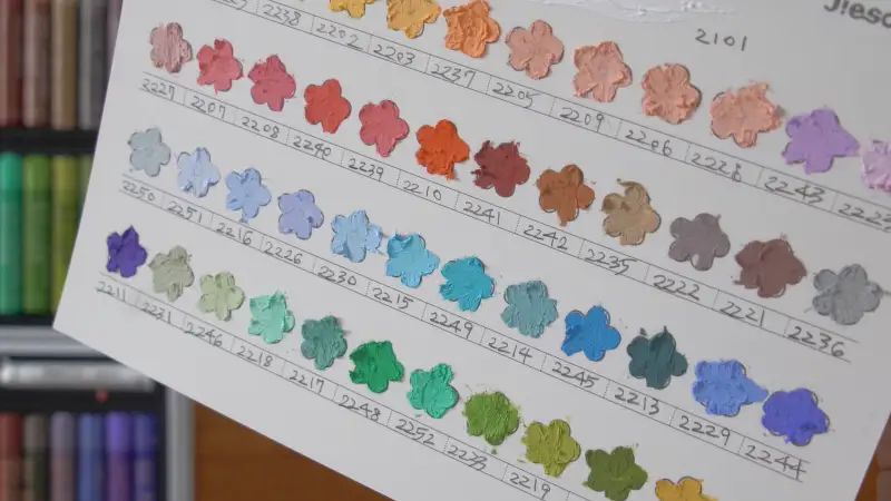 지에소마카롱,지에소마카롱48색,지에소오일파스텔