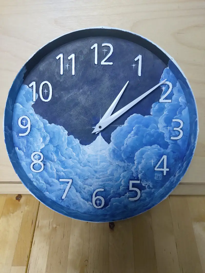 아크릴물감,조소냐