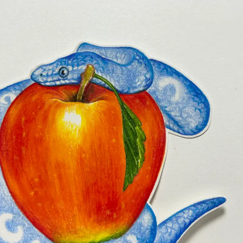 뱀,뱀일러스트,청사,청사의해