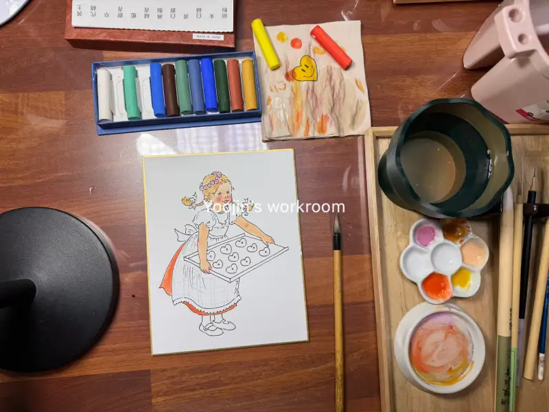 길상봉채12색,길상봉채,봉채,길상물감,동양화물감,민화물감