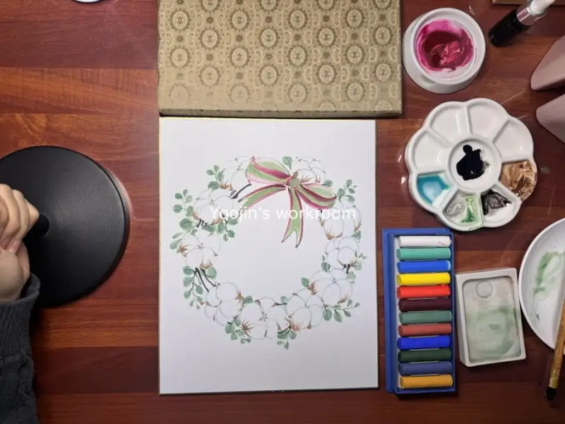 길상안채,길상봉채,길상,동양화물감,화방넷체험단,봉채,안채