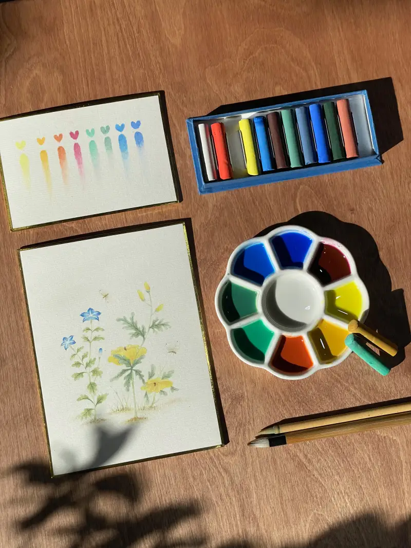 길상,길상봉채,길상두방지,도자팔레트