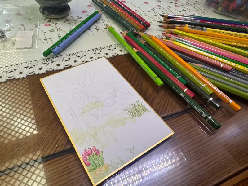 길상,길상두방지,길상봉채,파버카스텔알버트뒤러,파버카스텔수채색연필,파버카스텔색연필,봉채,화방넷체험단,코티지가든