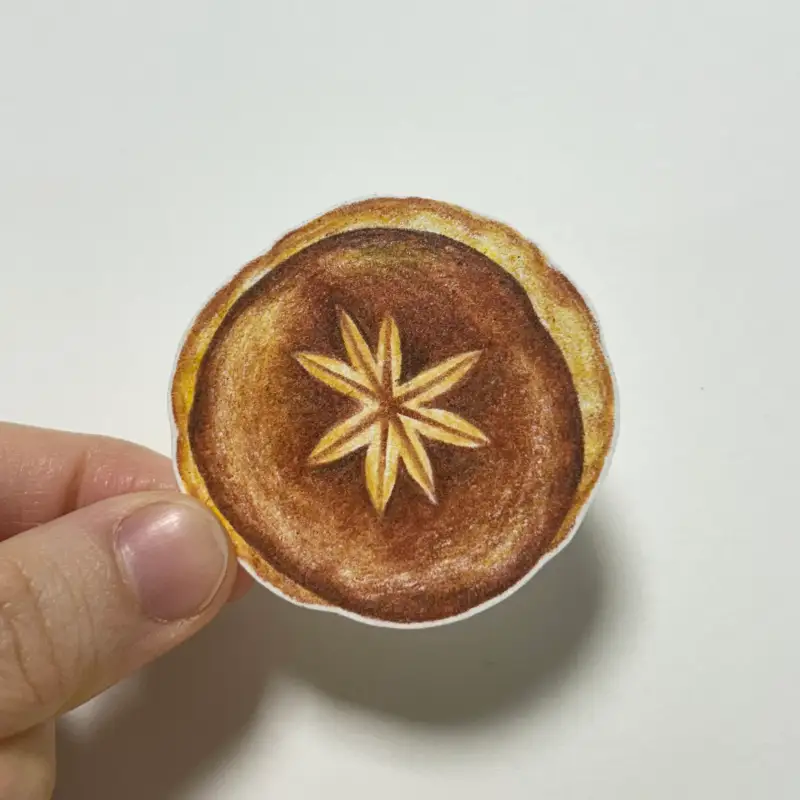 버섯,음식일러스트,설날,새해,프리즈마색연필,버섯일러스트