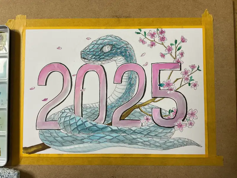 문교고쳄물감24색,루벤스,320,세필붓,윈저앤뉴튼파인라이너,0.3mm