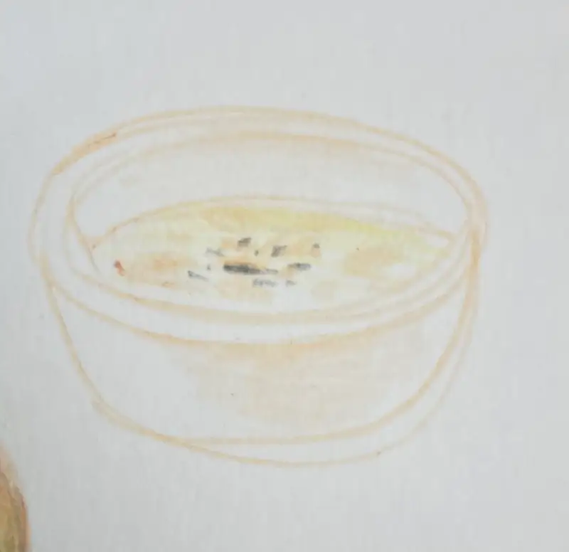 스테들러,색연필화