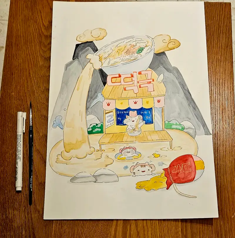 드로잉로그,고양이귀여워