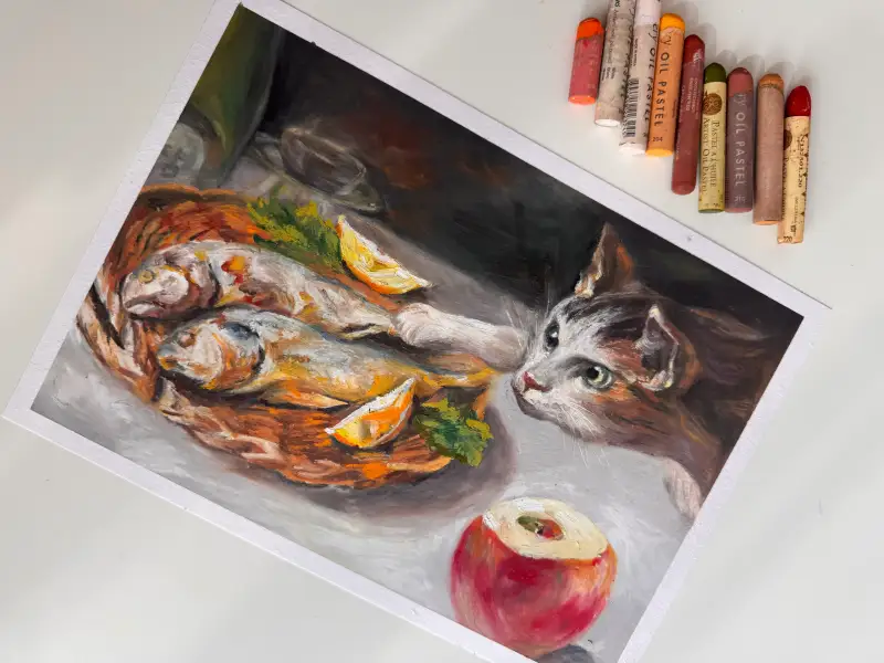 삼원아트스퀘어,오일파스텔