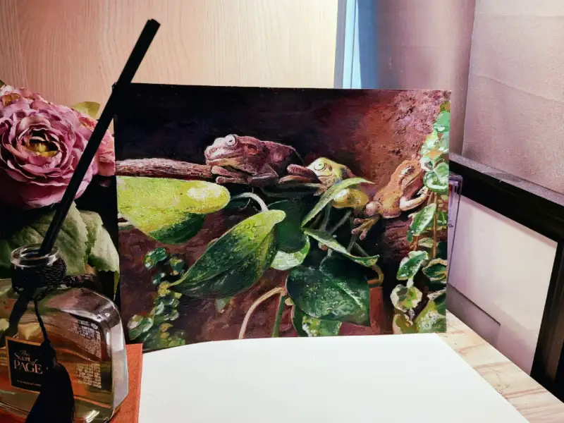 유화,아크릴,아쿠아리움,일상,Oilpainting,Acrylic