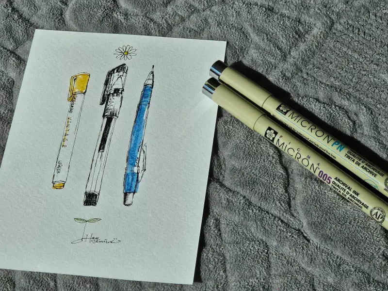 화방넷드로잉로그,드로잉로그,화방넷,사용한재료,파브리아노,사쿠라피그마