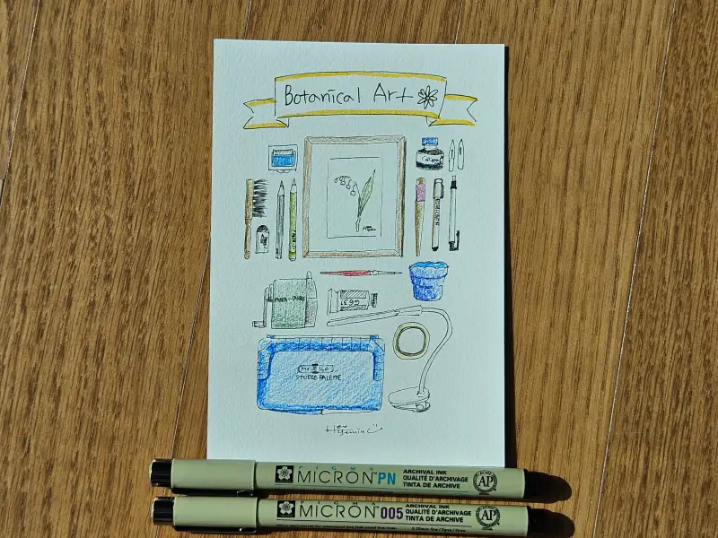 화방넷드로잉로그,드로잉로그,사용한재료,화방넷,파버카스텔,파브리아노,톰보우,미젤로,윈저앤뉴튼,타치가와,화홍,홀베인