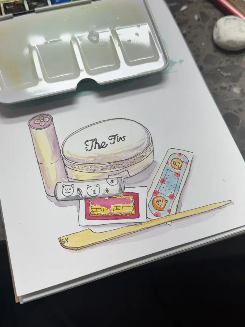 드로잉로그6기,연두