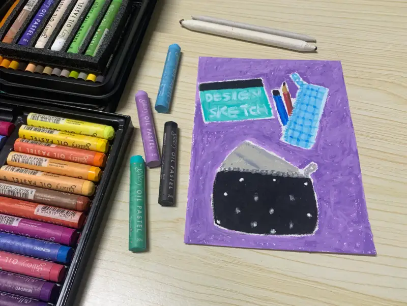 화방넷드로잉로그,문교오일파스텔,왓츠인마이백