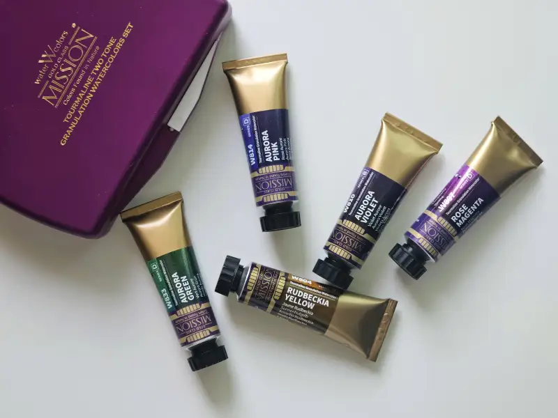 미젤로투톤그래뉼레이션물감,봄세트