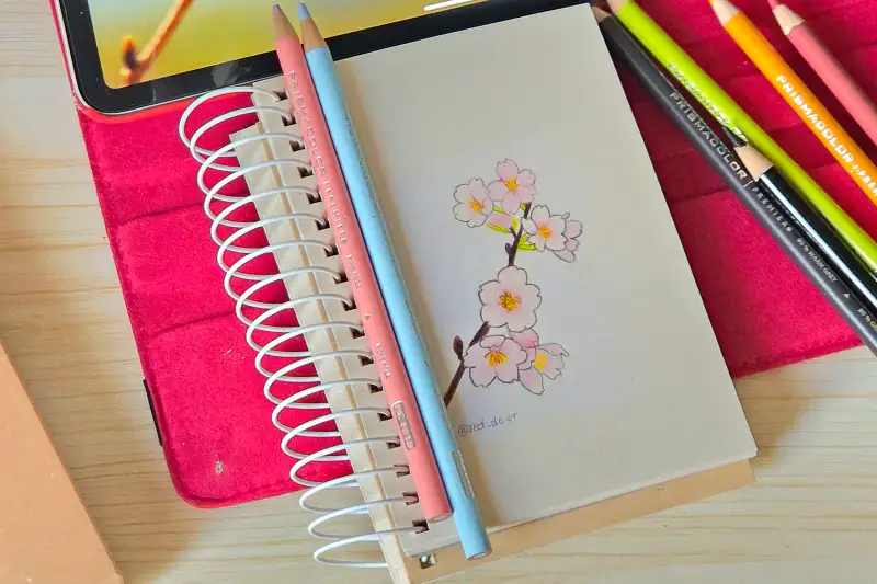 색연필,프리즈마,화원