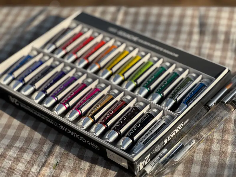 홀베인,과슈,홀베인과슈,리세이블브러쉬,Gouache