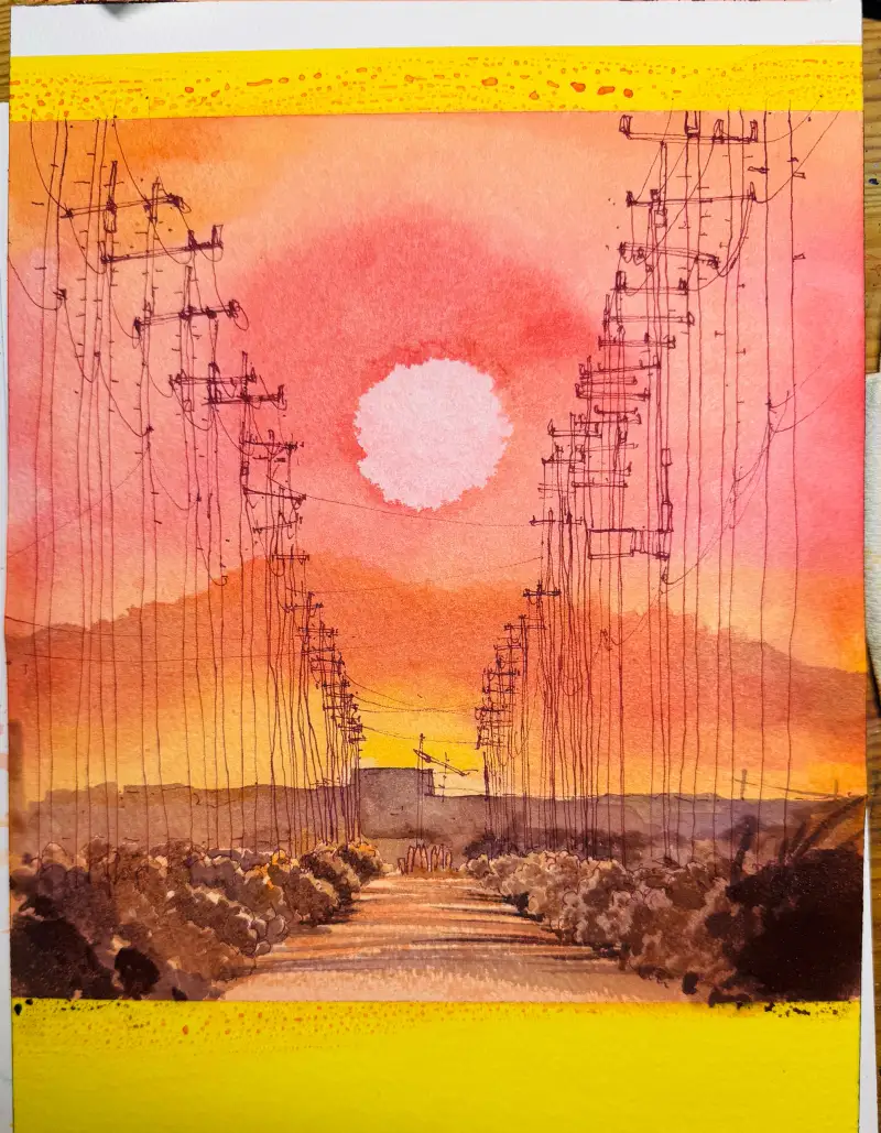 근겅,노을그림,eeeeenyang