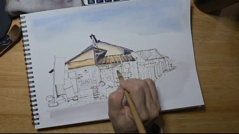 QOA물감,수채물감