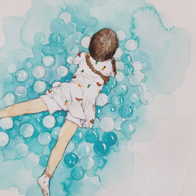 수채화,볼풀장,놀이동산