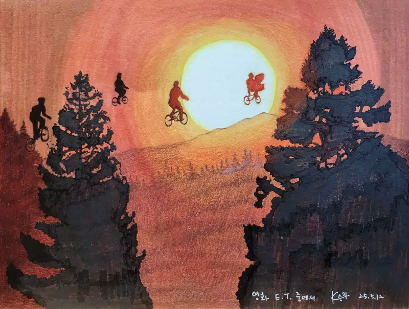 영화et,신한터치트윈마카,프리즈마유성색연필,더웬트크로마플로우