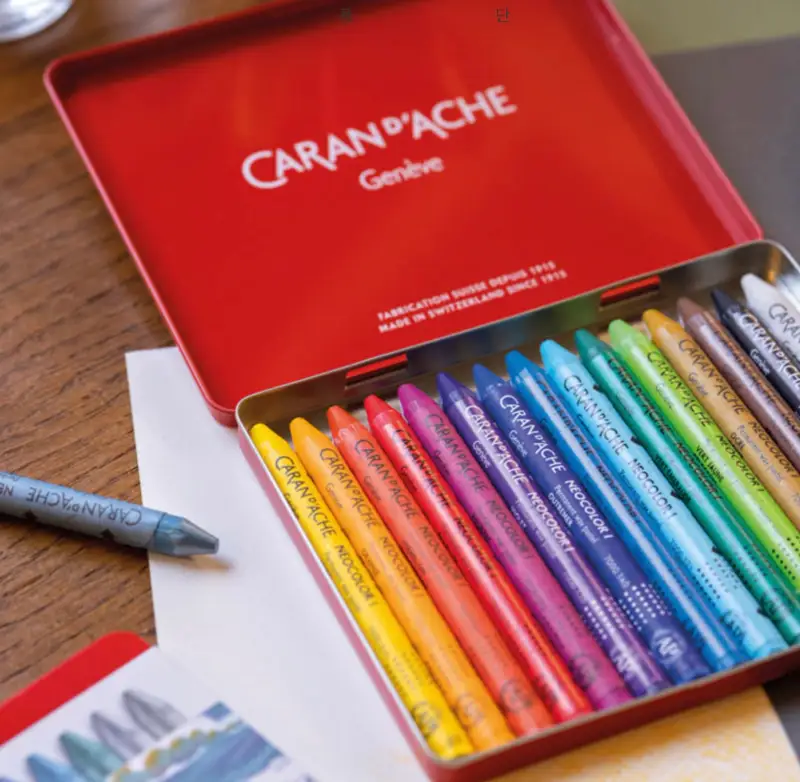 오일크레용,까렌다쉬,유성크레용