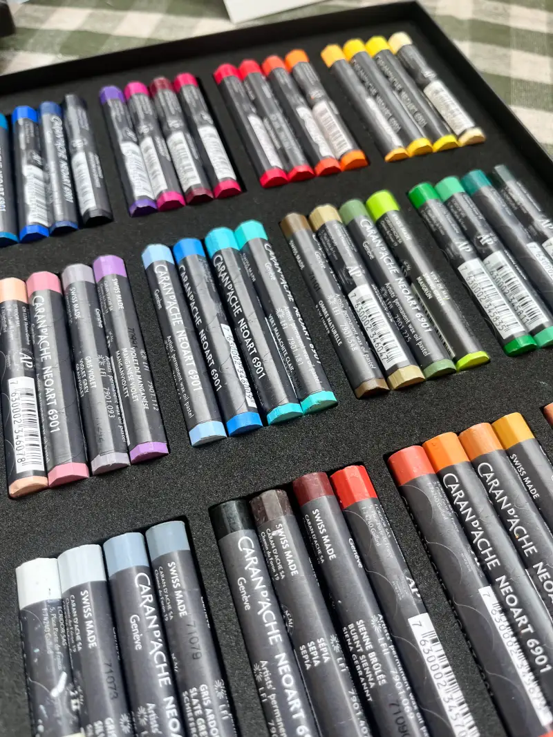 왁스오일파스텔,까렌다쉬