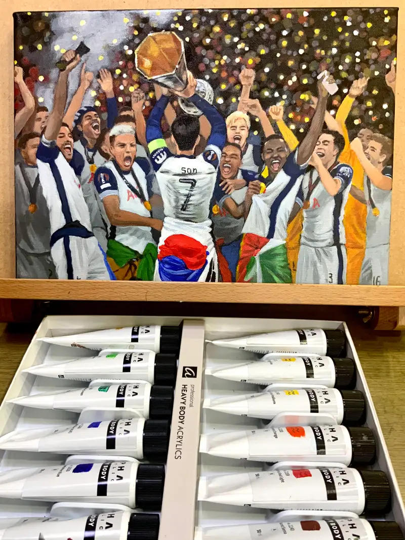 화방넷체험단,알파헤비바디아크릴물감