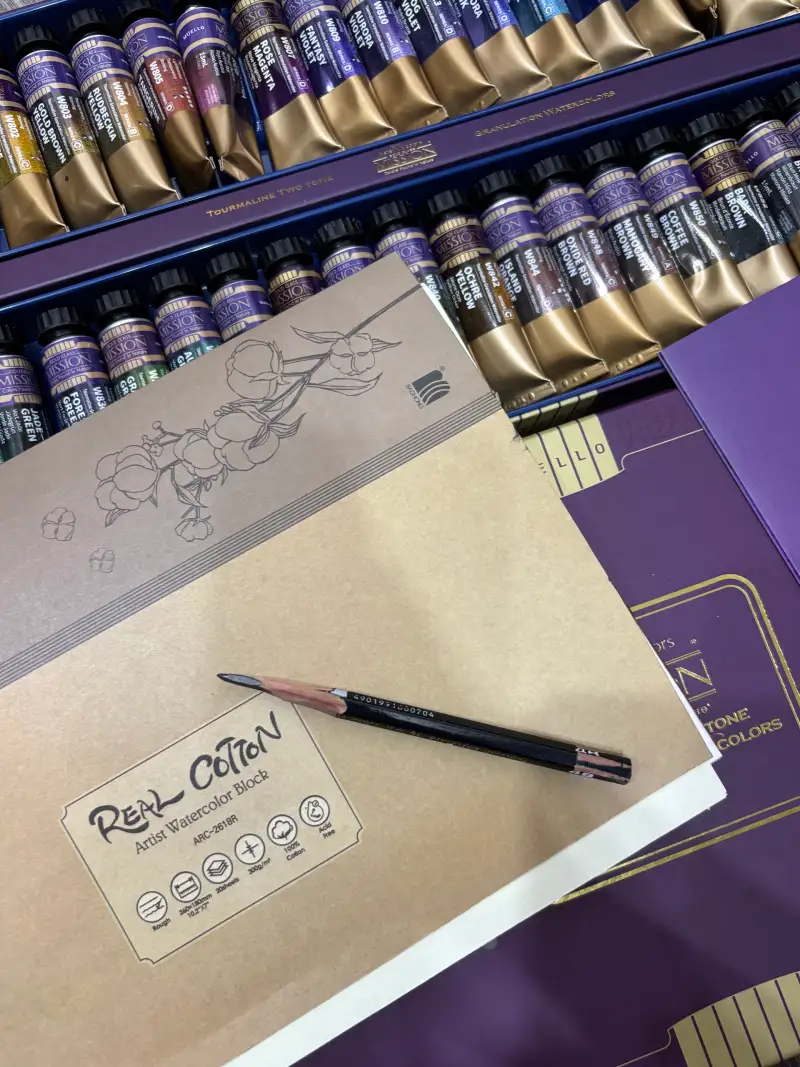 미젤로,미젤로수채화,수채화,리얼코튼수채화패드