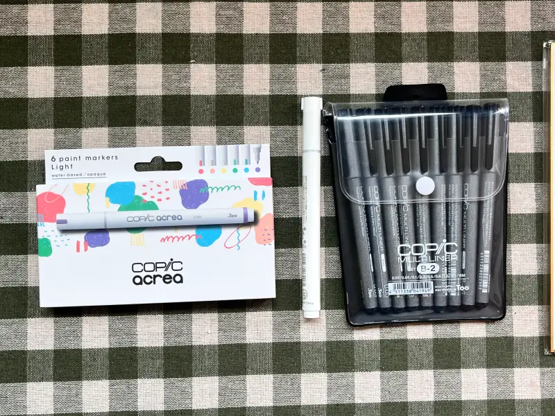 아크릴마카,코픽아크릴마카,코픽멀티라이너,멀티라이너