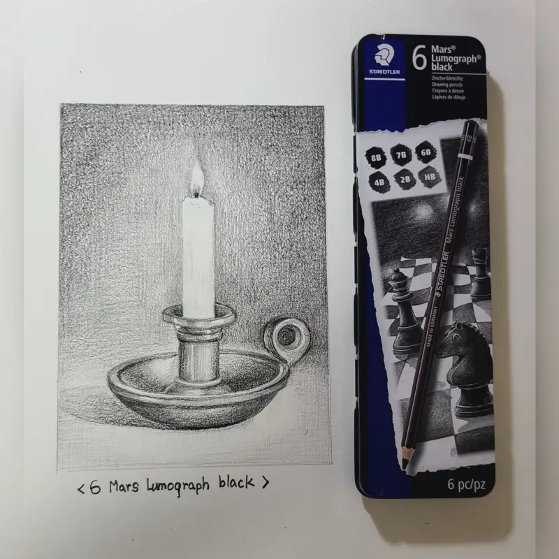 스테들러,연필소묘,블랙연필