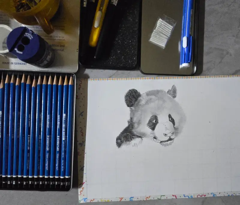 판다그림,스테들러그림