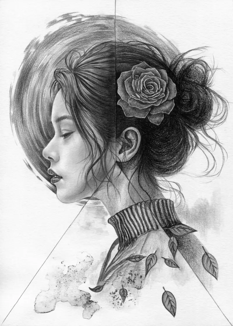 협찬,화방넷,화방넷체험단,스테들러,staedtler,마스루모그라프,미술연필,연필소묘,소묘,연필인물화,인물화