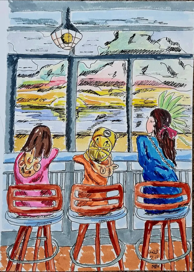 화방넷드로잉로그,드로잉로그여름방학