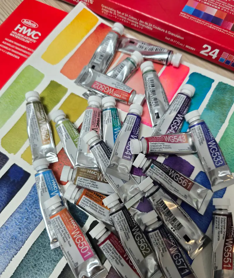 홀베인그래뉼레이션물감