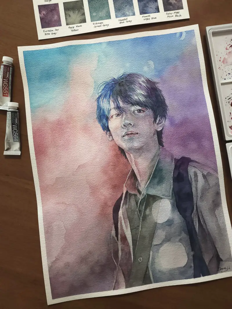 홀베인그래뉼레이션물감