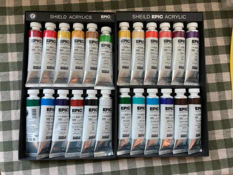 에픽아크릴물감,아크릴물감,아크릴,ACRYLIC