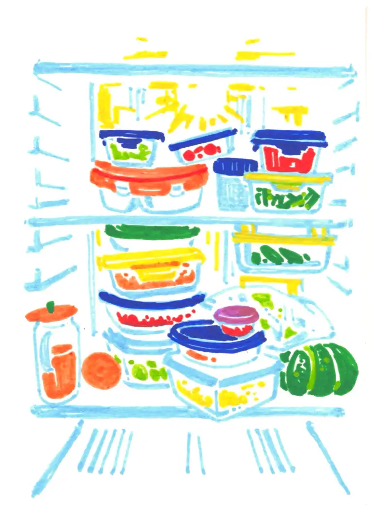 화방넷,드로잉로그,냉장고안,아크릴마카