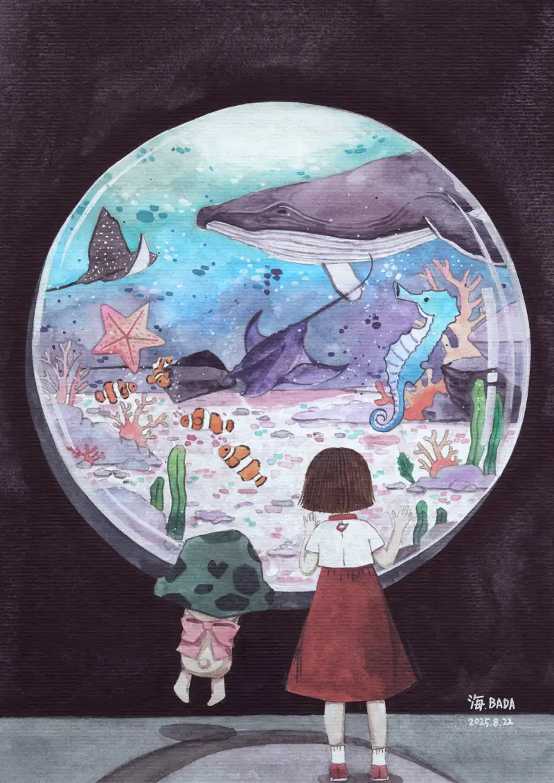 화방넷드로잉로그,드로잉로그11기,수족관