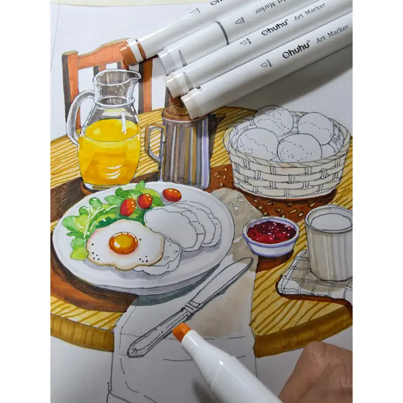 마카그림,오후후마카