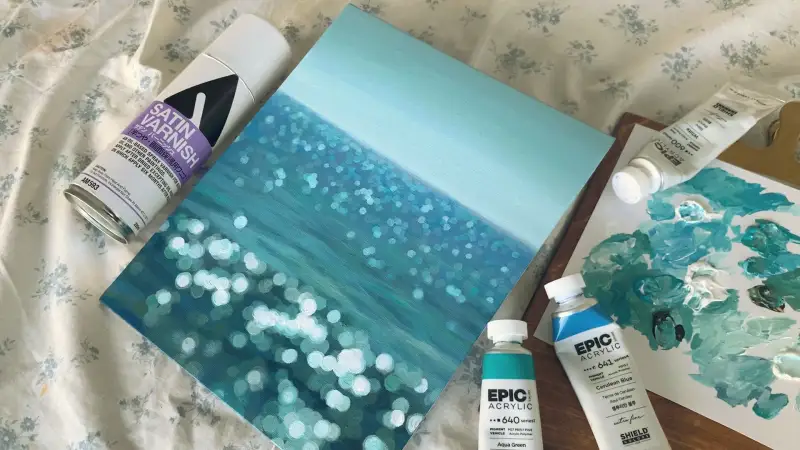 홀베인바니쉬,홀베인,아크릴화,아크릴,쉴드에픽아크릴