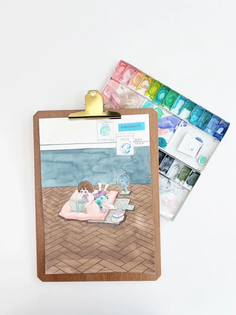 화방넷드로잉로그,드로잉로그11기,여름휴가