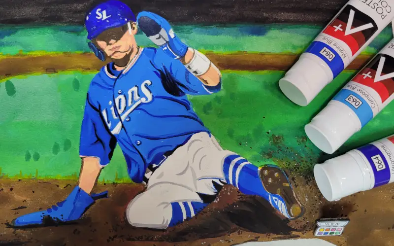 알파에이플러스,알파,포스터칼라