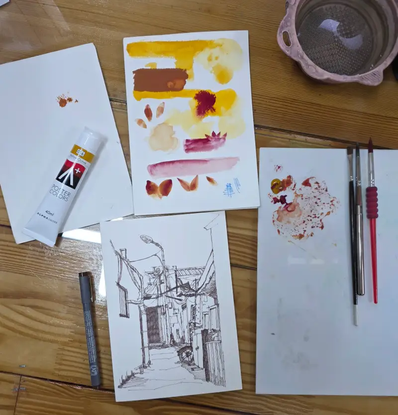 알파에이프러스포스터칼라24색A