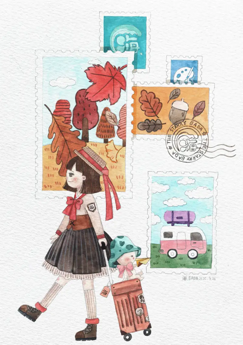 화방넷드로잉로그,드로잉로그12기,우표