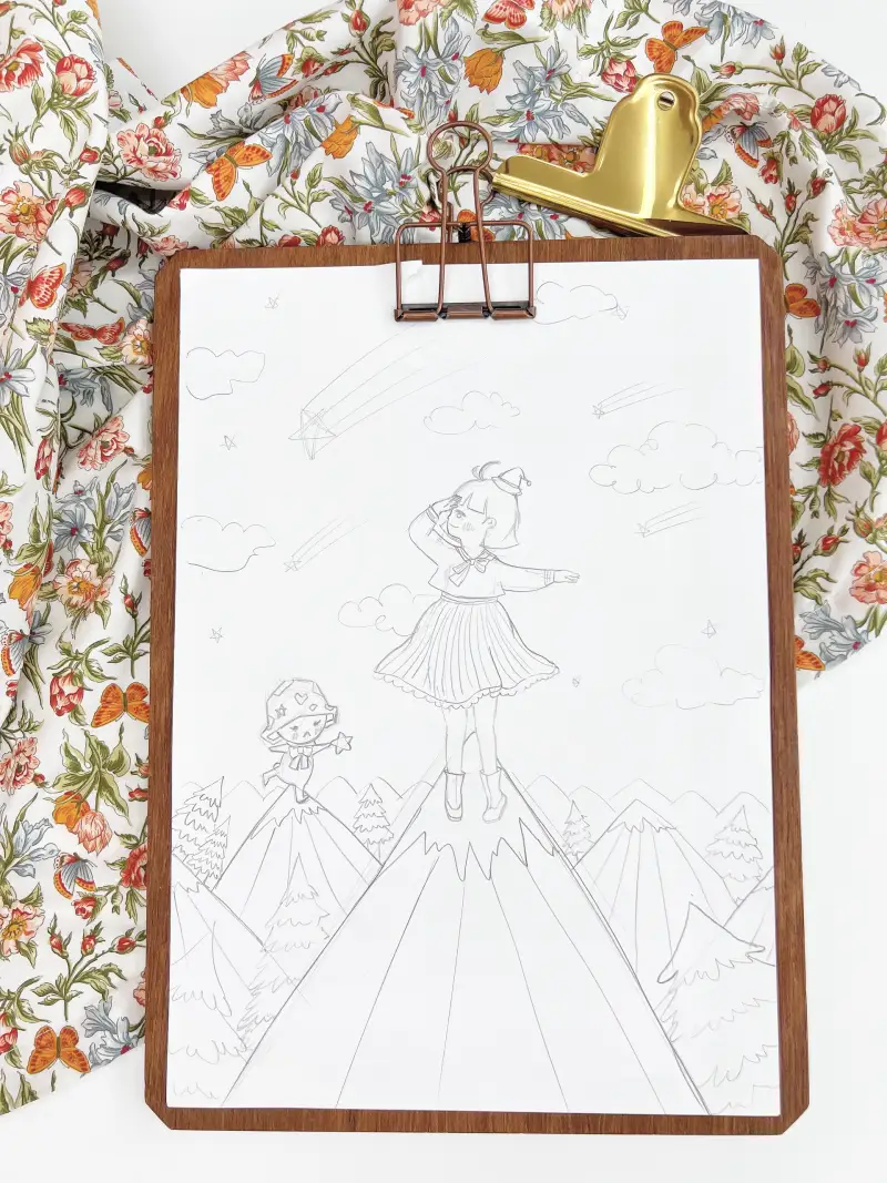 화방넷드로잉로그,드로잉로그12기,등산