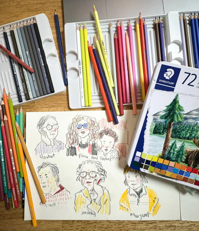 화방넷,화방넷체험단,스테들러,스테들러색연필,스테들러소프트색연필,zoomdrawing,drawingfree,양손드로잉