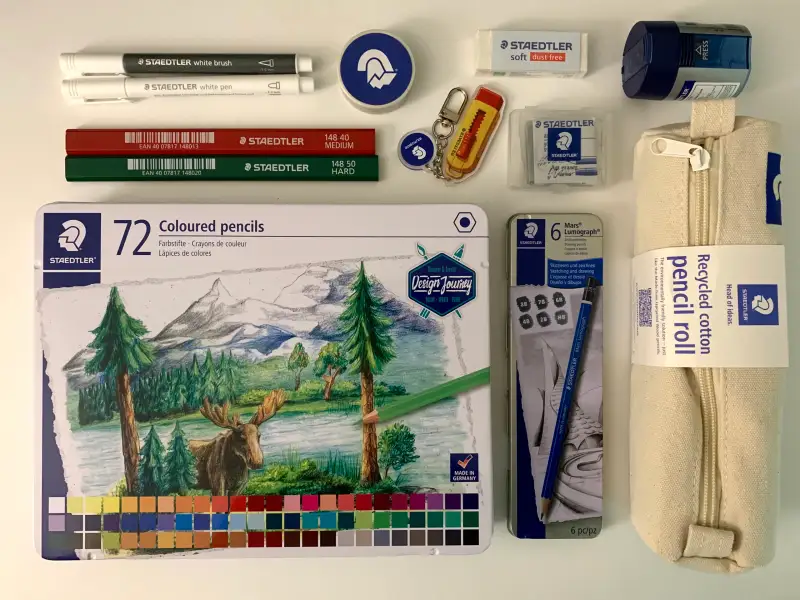 스테들러소프트유성색연필72색,스테들러유성색연필,화방넷협찬