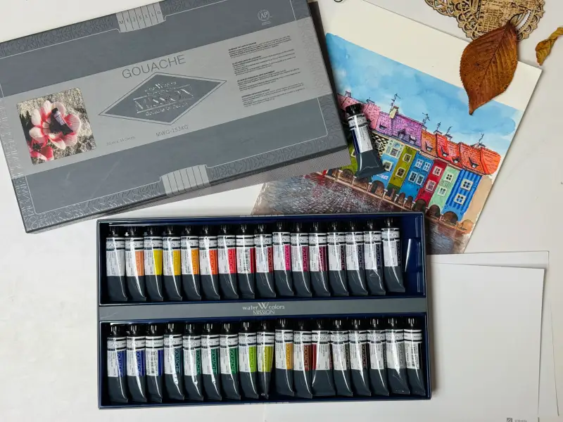 미젤로,과슈,미젤로과슈,Mijello,gouache