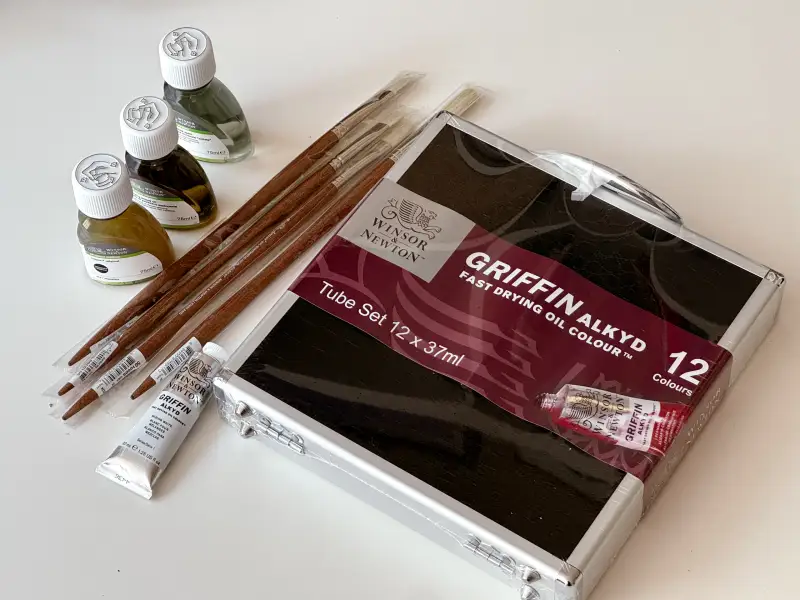 그리핀알키드,유화물감,유화물감세트